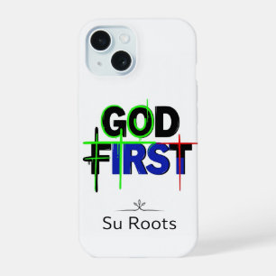 God First Christian Handy-Hülle von Su Roots iPhone 15 Hülle