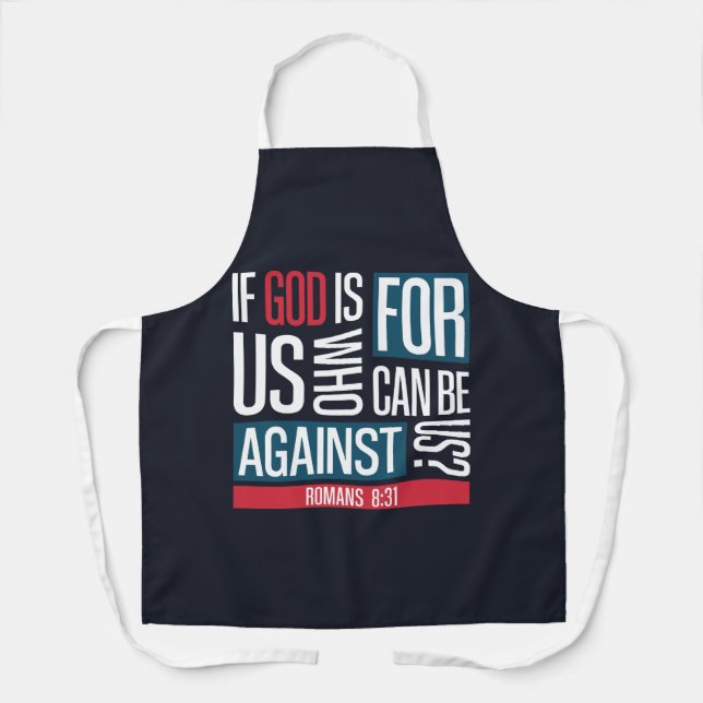 God for us schürze (Vorderseite)