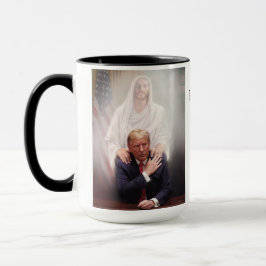 GOD GESCHÜTZTER PRÄSIDENT TRUMP ZUM SCHUTZ AMERIKA TASSE