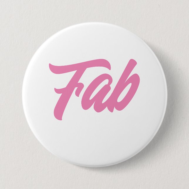 God Girl Button - Fab (Vorderseite)