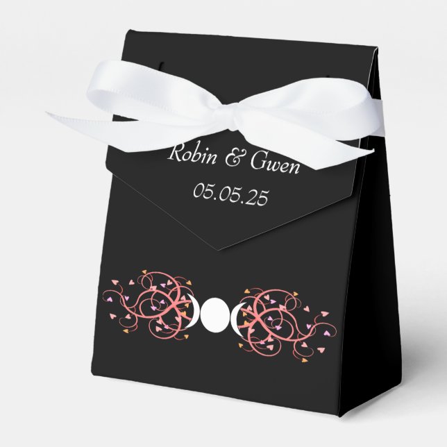 "God & Goddess Gunst Box" für wiccan Handfasts Geschenkschachtel (Vorderseite)