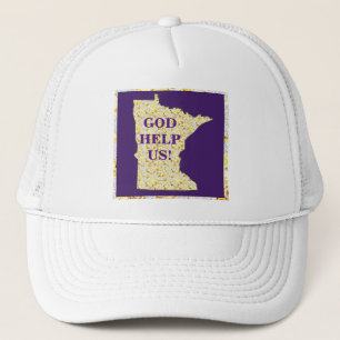 GOD HELP US MINNESOTA TRUCKERKAPPE