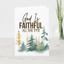 God is Faithful all the Time
