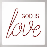 God Is Love Modern Christian