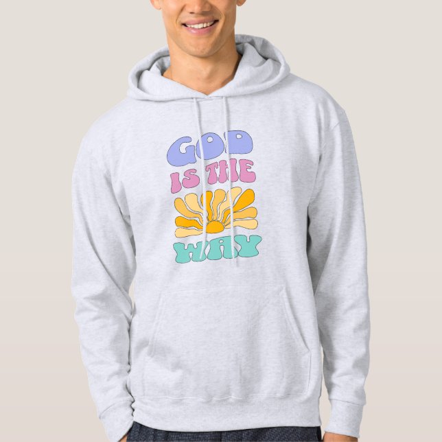 God is the Way Hoodie (Vorderseite)