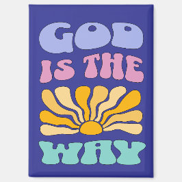 God is the Way Magnet