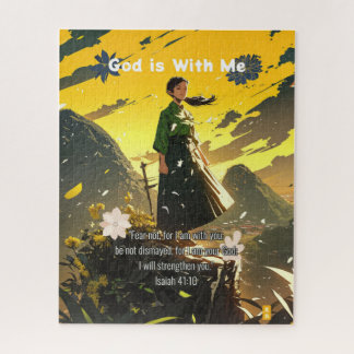 God is With Me - Christian Vintage Retro Anime