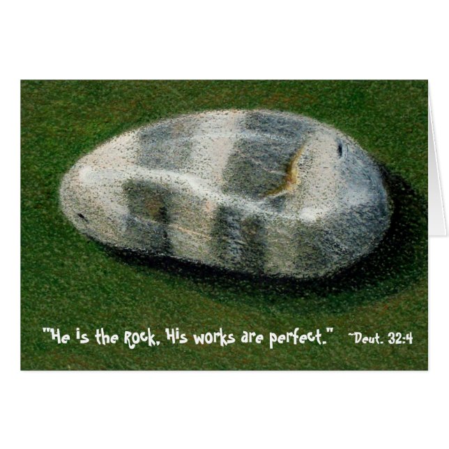 GOD IST DER ROCK (ART CARD) (Vorderseite (Horizontal))