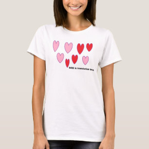 GOD ist die Liebe der Übersetzung T-Shirt