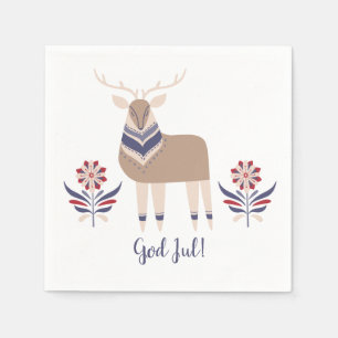 God Jul Dee und Blume Nordic Design Christmas   Serviette