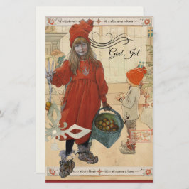 God Jul Helgkort Briefpapier