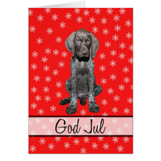 God Jul Swedisch Christmas Card