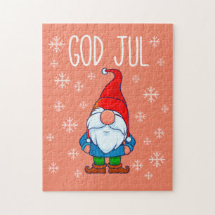 God Jul, Swedish Tomte Gnome, skandinavisches Merr