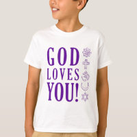 GOD LIEBEN YOU + World Religions Symbols