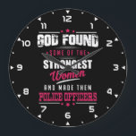 God Made Police Officers Hilarious Profession Dsgn Große Wanduhr<br><div class="desc">God Made Police Officers Hilarious Profession Design is an ideal gift for Birthdays, Christmas, Valentine's Day, or any special occasions. The best surprise gift for your favorite police, police officer, future police officer, aspiring police officer, criminology student, police constable, sergeant, police inspector, chief inspector, superintendent, chief superintendent, assistant chief constable,...</div>