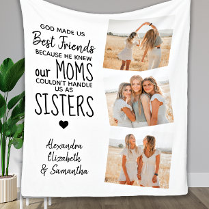 God Made Us Best Friendship Quote Foto Fleecedecke