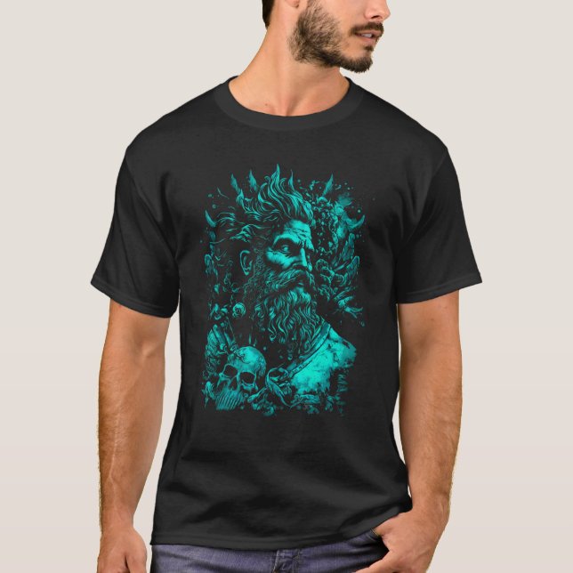 God Poseidon T-Shirt (Vorderseite)