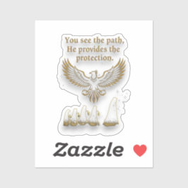 God protection aufkleber