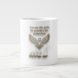 God protection Jumbo-Tasse