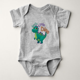 God’s Little Dino Baby Bodysuit Strampler