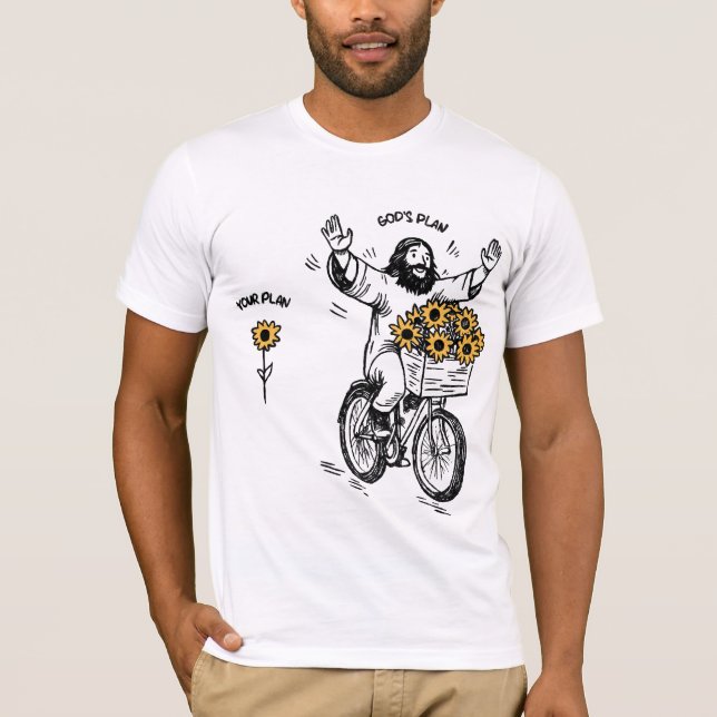 God’s Plan vs Your Plan T-Shirt (Vorderseite)
