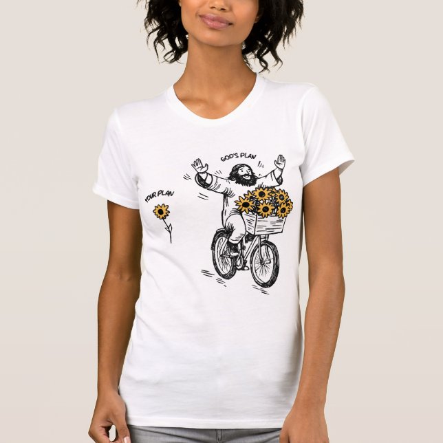 God’s Plan vs Your Plan T-Shirt (Vorderseite)