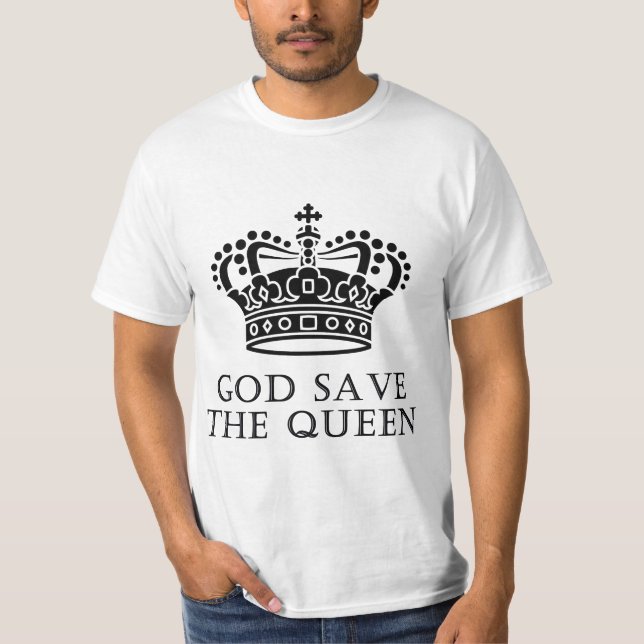 God Save the Queen T-Shirt (Vorderseite)