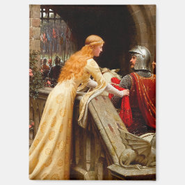 God Speed Edmund Leighton Fine Art Mittelalter Magnet