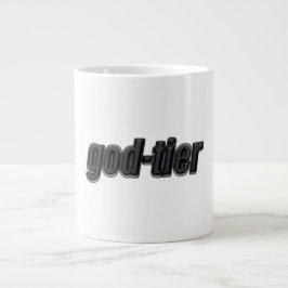 God-tier  Jumbo-Tasse