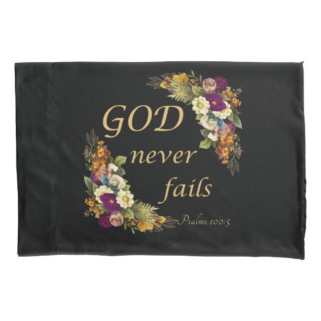 GOD Versage nie - Die Christliche Glaubensbibel de Kissenbezug (Vorderseite)