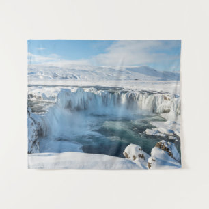 Goda-Wasserfall-Landschaft Wandteppich