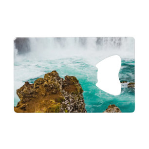 Godafoss Wasserfall, Island Geldbeutel Flaschenöffner