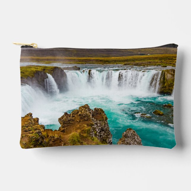 Godafoss Wasserfall, Island Zubehörtasche (Vorderseite)