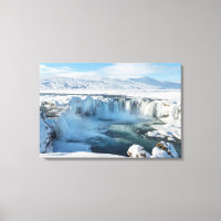 Godafoss Wasserfall Landschaft