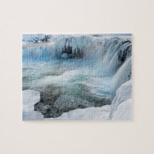 Godafoss Wasserfall, Winter, Island 2