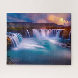 Godafoss Waterfall Iceland Jigsaw Puzzle