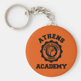 Goddess Athena - Athens Academy Siegel Schlüsselanhänger
