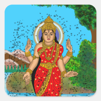 Goddess Bhramari Stickers