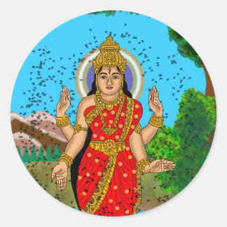Goddess Bhramari Stickers