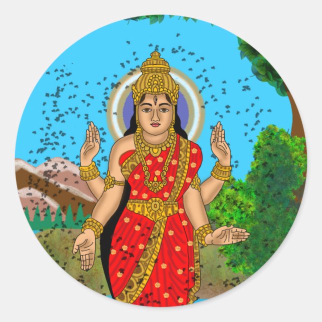 Goddess Bhramari Stickers (Devant)