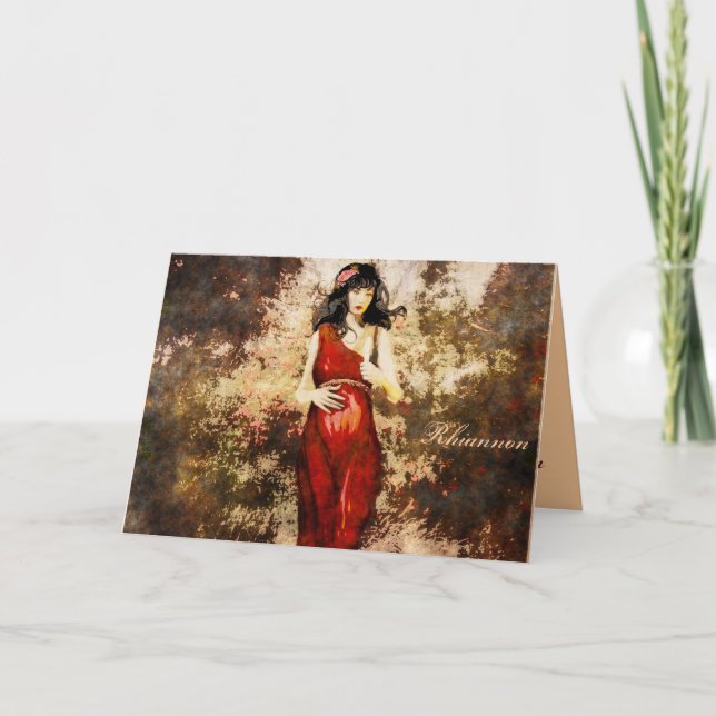 Goddess Birthday Karte (Vorderseite)