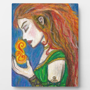 Goddess Brigid Fotoplatte