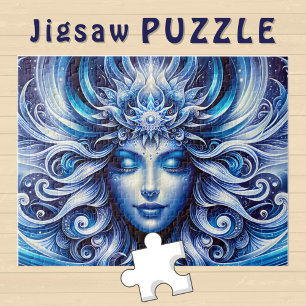 Goddess Celestial Blue Head Januar -