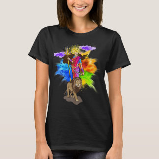 Goddess Durga Bengali Puja Hindu Religion Navratri T-Shirt