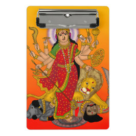 Goddess Durga Clipboard Mini Klemmbrett