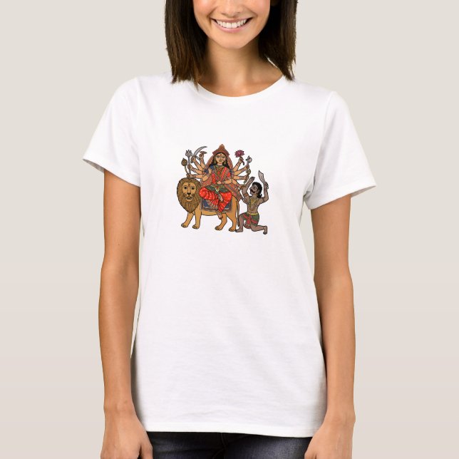 Goddess Durga T-Shirt (Vorderseite)