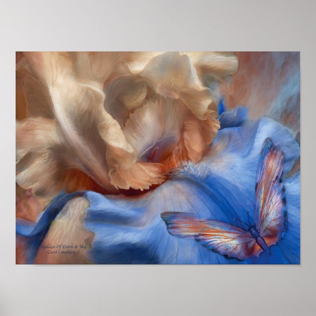 Goddess Earth & Sky Art Poster/Print Poster (Vorne)