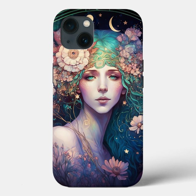 Goddess Fantasy Art Case-Mate iPhone Case (Rückseite)