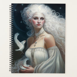 Goddess Fantasy Art Divine Feminée Moon Goddess Planer