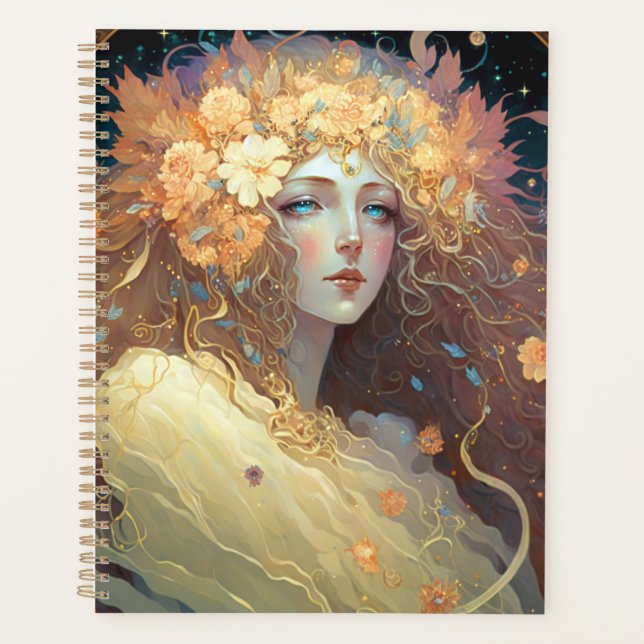 Goddess Fantasy Art Planner Planer (Vorderseite)